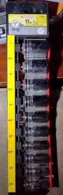 Thorsten Socket Set 11 pc 1/2" Drive 7/16 to 1"