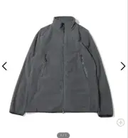Snow Peak Grey Fleece Zip-Up Jacket Snow Peak Japan