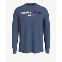 在飛比找蝦皮商城精選優惠-全新正品 Tommy Hilfiger 經典皇家藍時尚長袖T