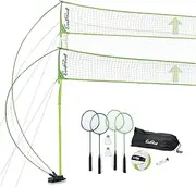 Easy Setup Volleyball Badminton Set