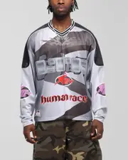 [LOITER] Loiter Cyber Hockey Jersey Grey/black - Size 3XL 3XL Grey/Black
