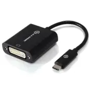 [UCDVI-ADP] 10cm USB Type-C to DVI Adapter Supports Up To 2560x1600 Black