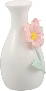 CHICAMPERA Ceramic Flower Vase for Home Decor Unique Handmade Vase for Flowers Stylish Table Centerpiece for Rv Office Living Versatile Ceramic Planter Decor Style