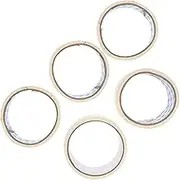 KALLORY 5Rolls Masking Tapes to Widths for Arts Crafts Projects No Residue Removal for Labeling and Decorating