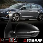 Fits 2017-2018 Elantra[Left Driver Side] OE Style Power+Heated+BSD+Signal Mirror