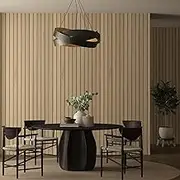 40cmx3m Brown Wood Slat Wallpaper Peel and Stick Thick Self Adhesive Removable Waterproof Cabinet Vinyl Wrap Matte 3d Texture Wood Grain Contact Paper Vintage Faux Wood Panel Wall Decals for Furniture