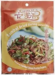 House of Yi Smabla Dried Shrimp Instant Mix Perencah Sambal Udang Kering Segera 120g