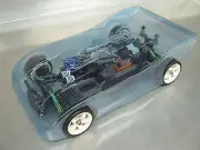 VINTAGE 1980 T-530 BODY FOR TRAXXAS 1/16TH RALLY CHASSIS