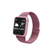 1.3inch Color Screen Blood Pressure Heart Rate Monitor Sport bluetooth Smart Wristband Watch-GOLD