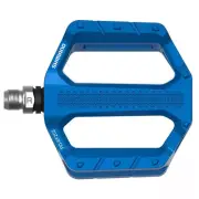 Shimano SALE $35.95 (RRP$69)EF202 Flat Pedal Platform E-Bike/Trekking/Urban Blue