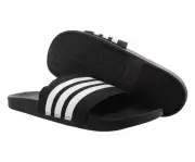 Adidas Adilette Comfort Slides Mens Shoes Size 4, Color: Core Black/Cloud