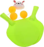 1Set Hanging Table Tennis Trainer Set Interactive Table Tennis for Training Supplies Develop Skills Anytime No Comfortable Design for Family Fun