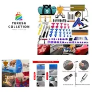 DIY Paintless Dent Repair Kit 89pcs Dent Puller Tools Slide Hammer for Car Ha...