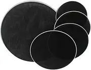 Hellery 5Pcs Bass Drum Head Drum Set Head Skin, Quietly Practice Reduces Volume Professional Silent Mute Drum Head for Kids Drum Players Adults, 10 12 14 16 22inch