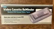 New! Vintage 1992 Sima SRW-V1 Video Cassette VHS ReWinder Rewinder Rare