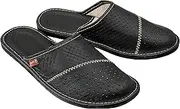[ESTRO] Men's Leather Slippers, Men's Slippers, Men's Slippers, Mules, Slippers, Man M55
