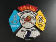 Vintage Texaco Fire Department Patch. Good Condition