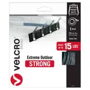 Velcro 3m x 25mm Grey Extreme Outdoor Stick On Hook And Loop Roll VL91365