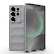 For Samsung Galaxy S25 Ultra Case, Wavy Shielding Cover, Grey