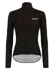 Santini Nebula Puro Women's Windbreaker Jacket - Black Size M