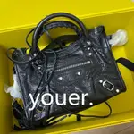 二手正品BALENCIAGA CLASSIC MOTOR CITY MINI 手提包 斜背包