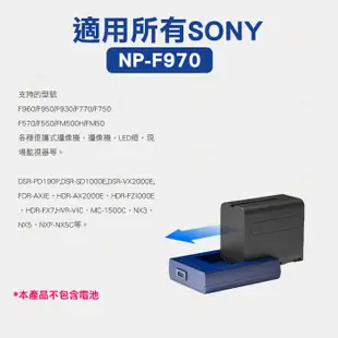 韓國 bronine 磁吸電池座充 適用 SONY NP-F970 F770 F750 F570 F550 FM500H