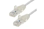 2m StarTech Slim CAT6 Snagless Patch Cable Grey