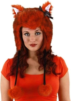 ELOPE FOX HOODIE HAT FUN AT HALLOWEEN ONE SIZE 291970