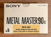 Sony Metal Master 90 | 5x Type IV Cassettes | Brand New and Sealed with Box