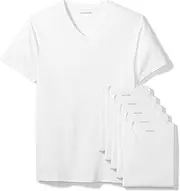 [Amazon Essentials] Men's V-Neck T-Shirt, Pack of 6