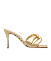 Gianvito Rossi Amour 3D Interlink Chain Mules 36,39.5,39,40,36.5,41 Nude