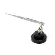 Third Hand Round Base with Cross Locking Tweezers - 54-080