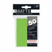 Ultra Pro Deck Protector Sleeves Matte LIME GREEN Pokemon MTG 50 ct in Pack