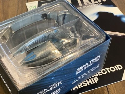 Eaglemoss Star Trek Starships #24 Xindi Insectoid Warship w/ Magazine