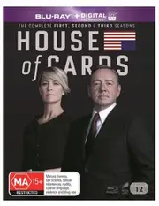 House Of Cards - Season 1-3 - UV - Boxset Blu-ray