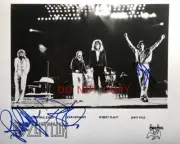 Led Zeppelin band Signed reprint 8x10 Photo Autographed RP #4