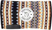 EQUIGEAR Western Show Horse Saddle Blanket New Zealand Wool Western Design Handmade Saddle Blanket Top Wool Pad Sensor Flex (Customization Available) QW14 (34x42)