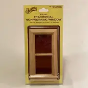 Houseworks Dollhouse Miniature Window Traditional Non Working 1:12 Scale #5032