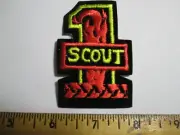 Scout #1 1980's Vintage Original NOS Patch Memorabilia Auto Car Truck SUV