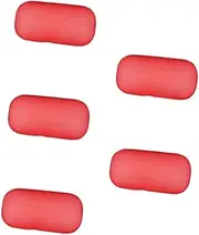 TEHAUX Pcs Elegant Round Design Mouse Wrist Rest for Desk Ergonomic Support Pillow for Computer Gaming Keyboard Nail Art Table Mat Comfortable for Office Home Use