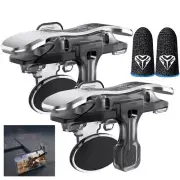 X8 Mobile Game Trigger - 6-Finger Sensitive L1 R1 Aim Keys and fingertips