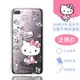 【Hello Kitty】HTC Desire 12+ / 12 Plus 花漾系列 氣墊空壓 手機殼(塗鴉)