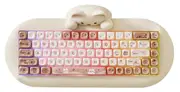 YUNZII C68 Meow Wireless Tri-Mode Hot-Swap Mechanical Coffee Keyboard - Milk Switches [KBYZC68CFMK]