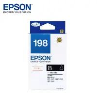 在飛比找博客來優惠-EPSON 198(C13T198150)原廠高印量型L黑色