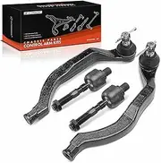 A-Premium Set of 4, Front Inner & Outer Tie Rod End Kit, Compatible with Acura Legend 1991 1992 1993 1994 1995