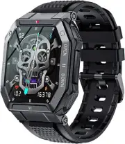 Smart Watch Fitness Tracker for Nokia C21 - HD Tactical 1.85in