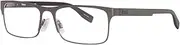 [HUGO] HG 0293 Eyeglasses Matte Ruthenium / Clear Lens