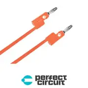 Pomona Electronics 12" Banana Cable (Orange) NEW - PERFECT CIRCUIT
