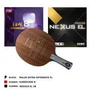 MALIN EXTRA OFFENSIVE FL + HURRICAN 8 + NEXXUS EL PRO 38