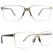 Porsche Design Frame - P'8313-B Gold Rx Eyeglasses 57-15-145